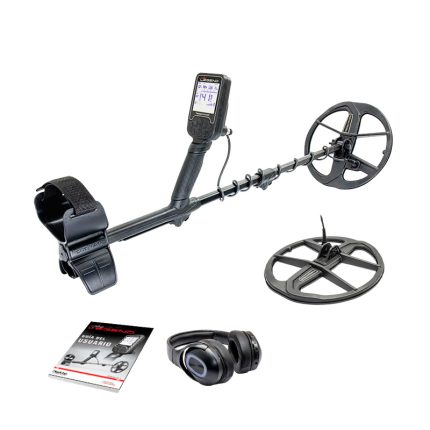 Detector de Metales The Legend WHP + 2 bobinas (28cm + 30x23cm) + Audífono bluetooth