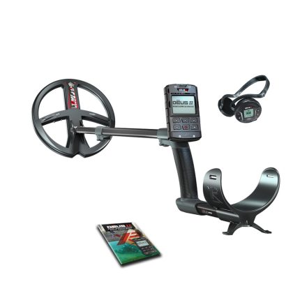 Detector de Metales DEUS II RC + bobina FMF (9″) + WS6
